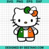 Hello Kitty St Patricks Day Svg