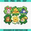 Winnie The Pooh St Patricks Day Svg