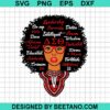 Black Woman Delta Sigma Svg