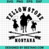 Yellowstone Montana Svg