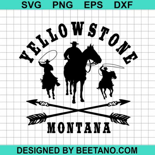 Yellowstone Montana SVG