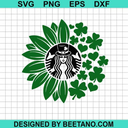 ST Patrick's Day Starbucks Logo SVG