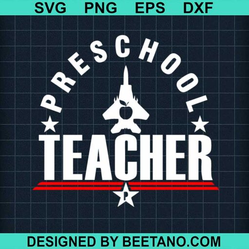 Preschool Teacher SVG