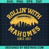 Rollin With Mahomes Svg