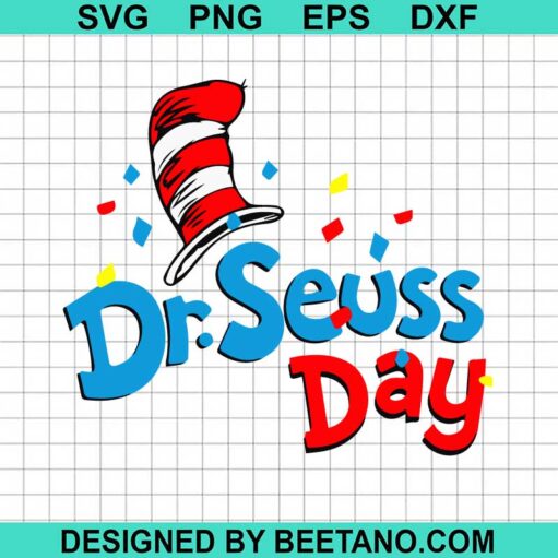 Dr Seuss Day Svg