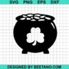 Shamrock Pot Of Gold Svg