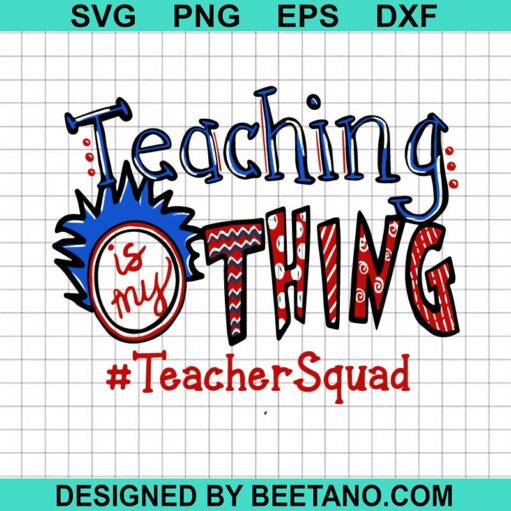 Dr Seuss Teaching Thing SVG