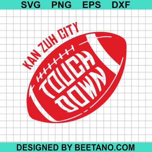 Kan zuh city touch down SVG