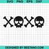 Xoxo Valentine Skull Svg