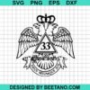 Freemasonry Mason 33Th Svg