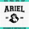 Disney Ariel Princess Svg