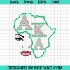 Aka Girl Svg
