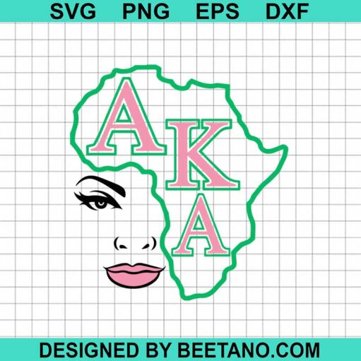 AKA Girl SVG