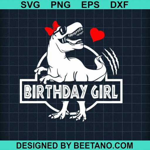 Dinosaur Birthday Svg