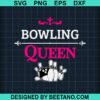 Bowling Queen Svg