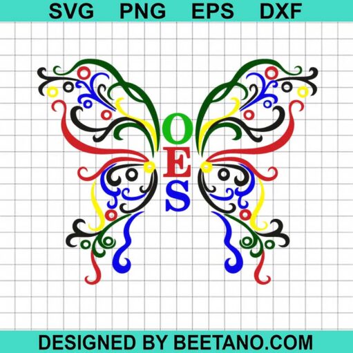 Oes Butterfly Svg