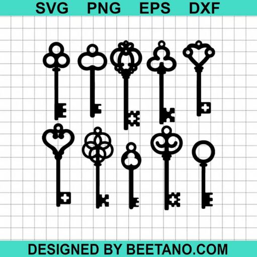 Royalty Key Svg