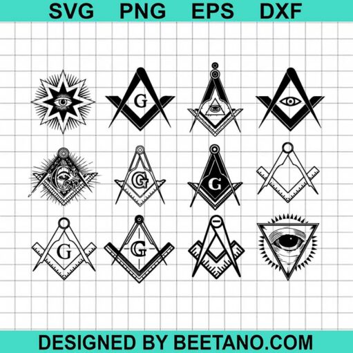 Freemason Logo Bundle SVG