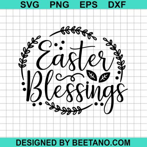 Easter Blessing Svg