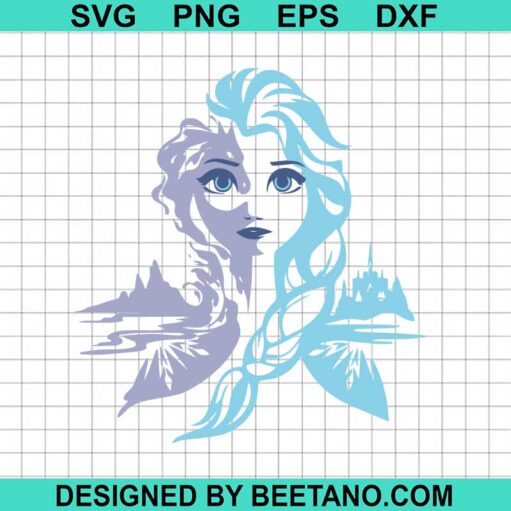 Frozen Elsa Svg
