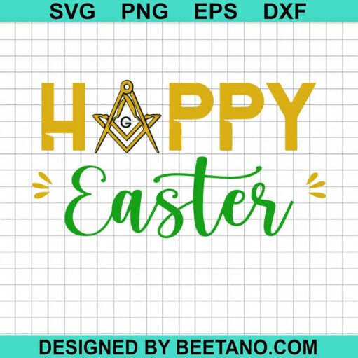 Freemason Happy Easter Svg