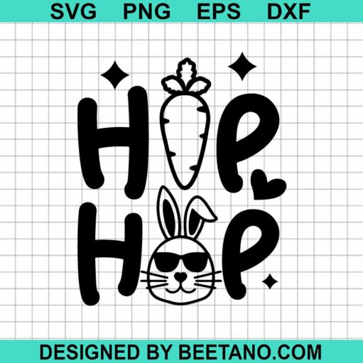 Easter Bunny Hip Hop Svg