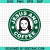Jesus Starbucks Coffee Logo Svg