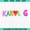 Karol G Svg