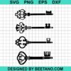 Old Keys Set Svg