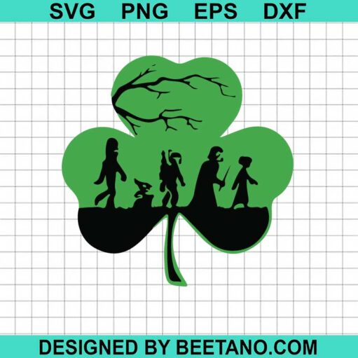 Star Wars Four Leaf Clover SVG