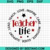 Teacher Life Svg