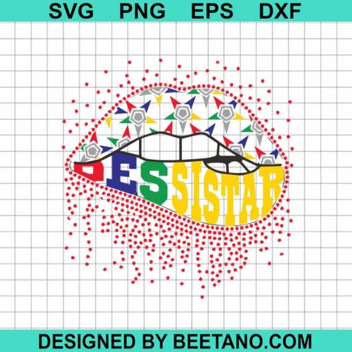 Oes Sistar Lips SVG