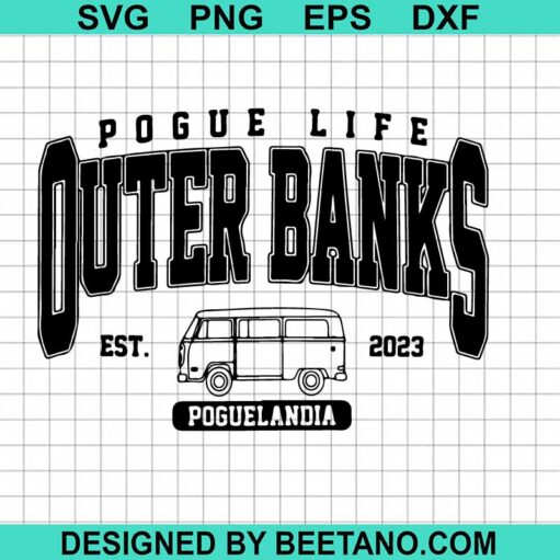 Pogue Life Outer Banks Svg