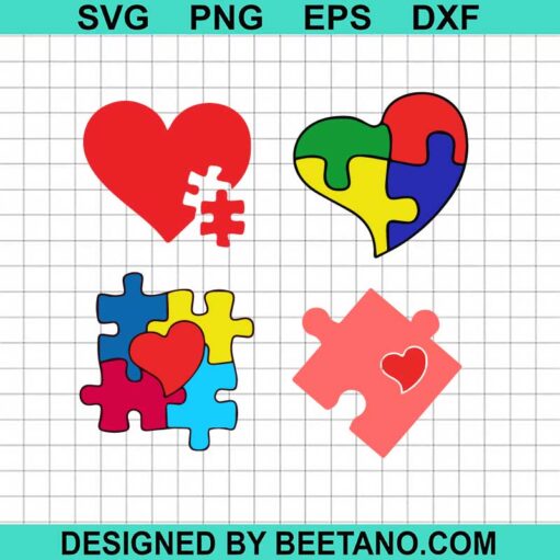 Autism Puzzle Piece Svg