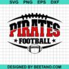 Pirates Football Svg