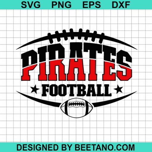 Pirates Football Svg