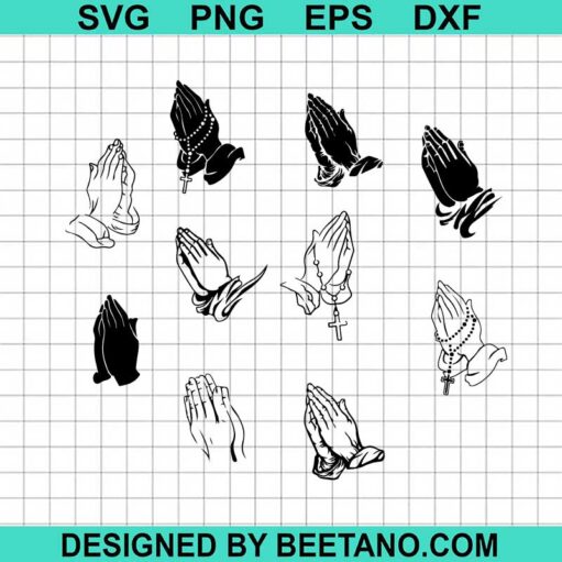 Praying Hands SVG