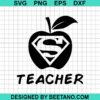Superhero Teacher Svg