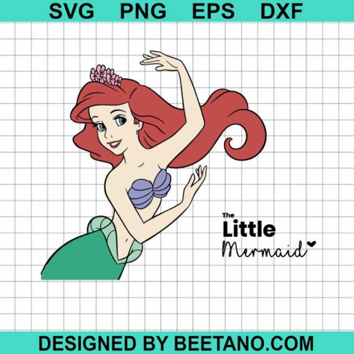The Little Mermaid SVG