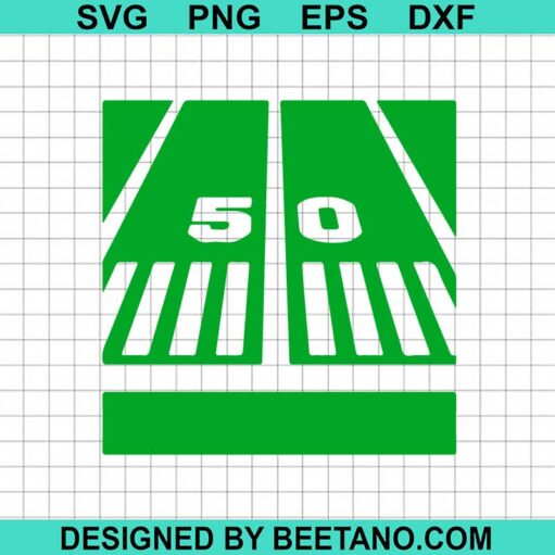 Football Yard Line Svg
