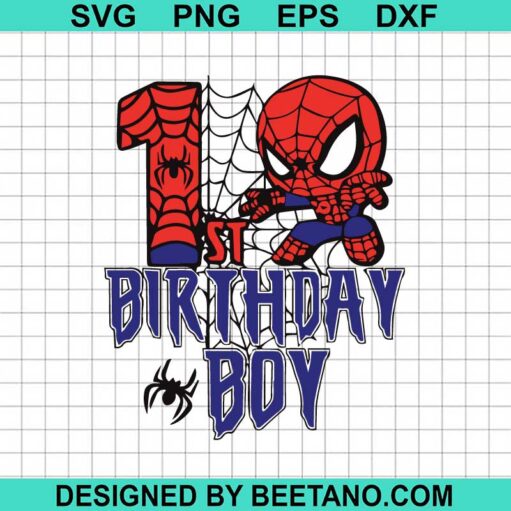 1St Birthday Boy Svg