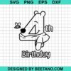 Winnie The Pooh 4Th Birthday Svg