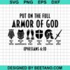 Armor Of God Svg