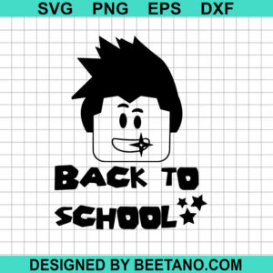 Roblox Back To School Svg