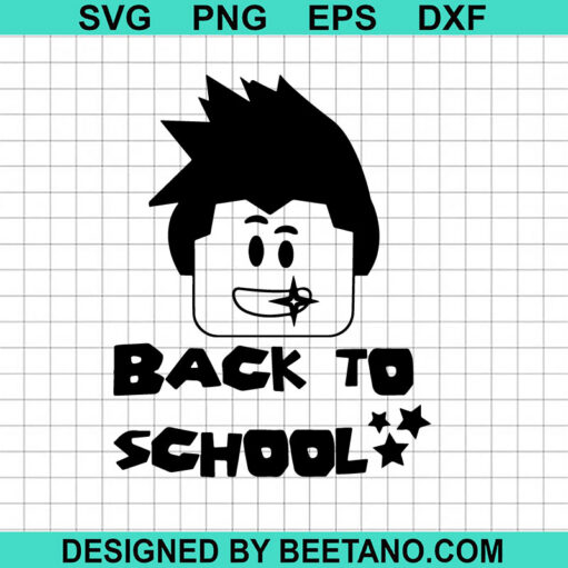 Roblox Back To School Svg