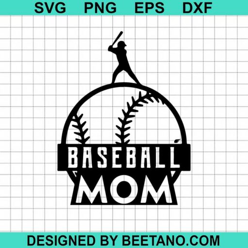 Baseball Mom Svg