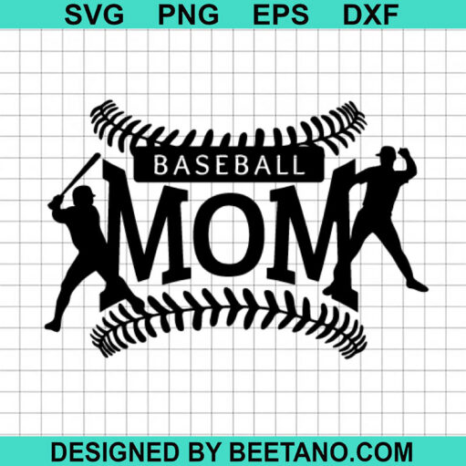 Baseball Mom SVG
