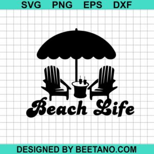 Beach Life Svg