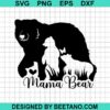 Mama And Baby Bear Svg