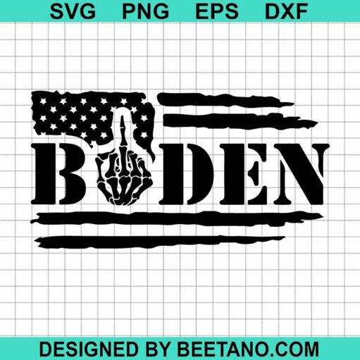 Middle Finger Fuck Joe Biden Svg